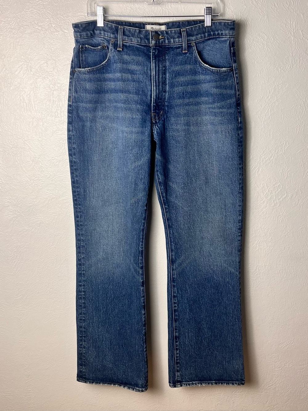 Madewell Relaxed Bootcut Jeans Womens Size 31 Blue Denim